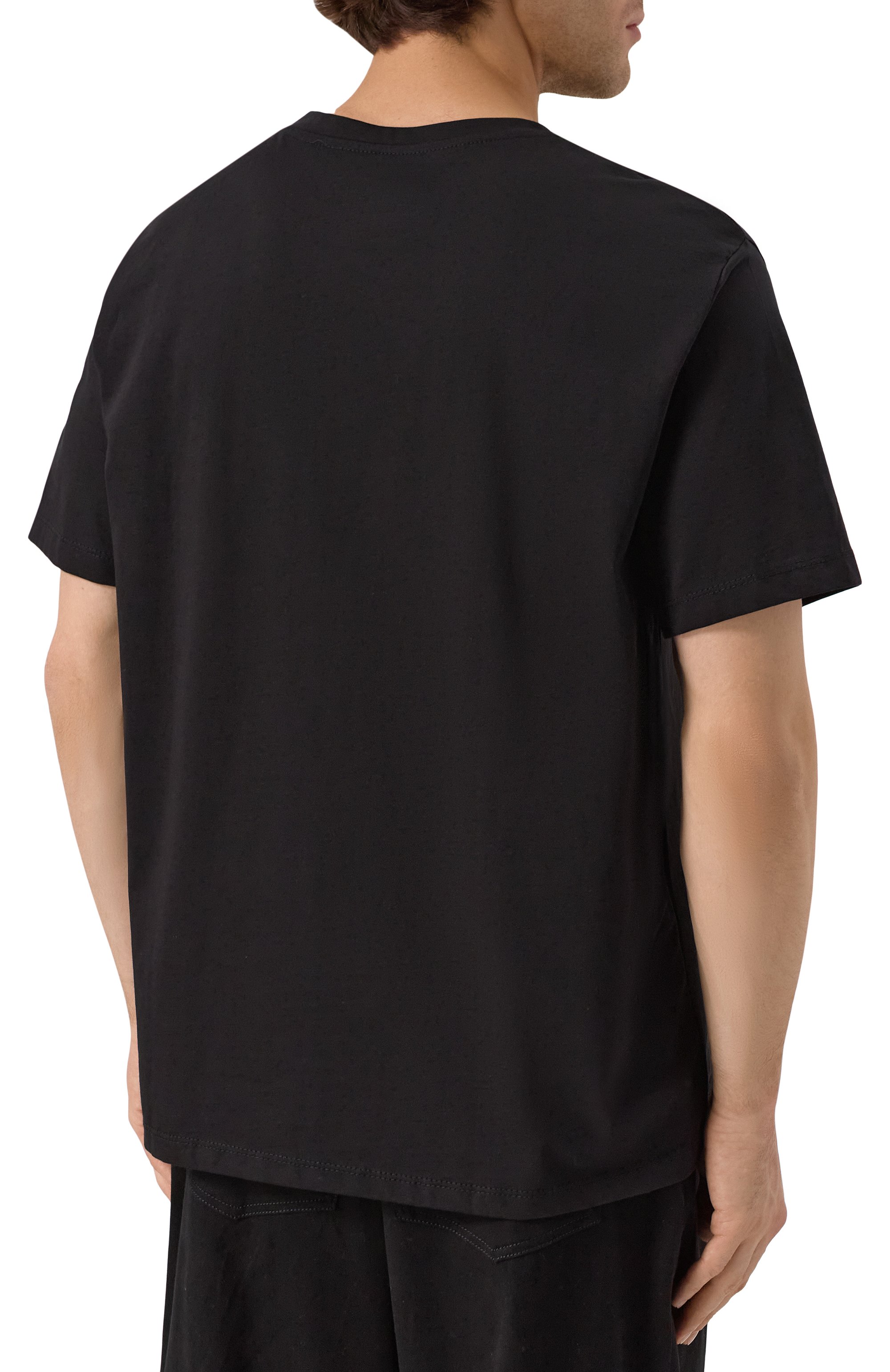 Хлопковая футболка BISIBIGLIO, арт. RED GL0V SIGN, фото 4