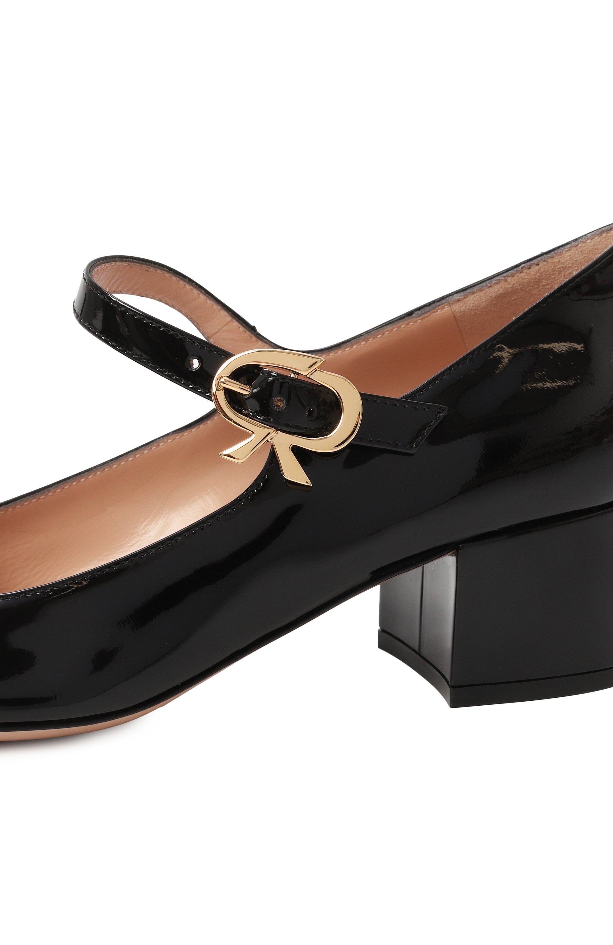 Лакированные туфли mary ribbon 45 GIANVITO ROSSI, арт. G22101.45RIC.VERNER0, фото 7