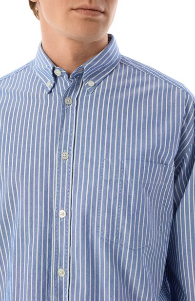 Хлопковая рубашка HUGO BLUE, арт. 50534183, фото 5