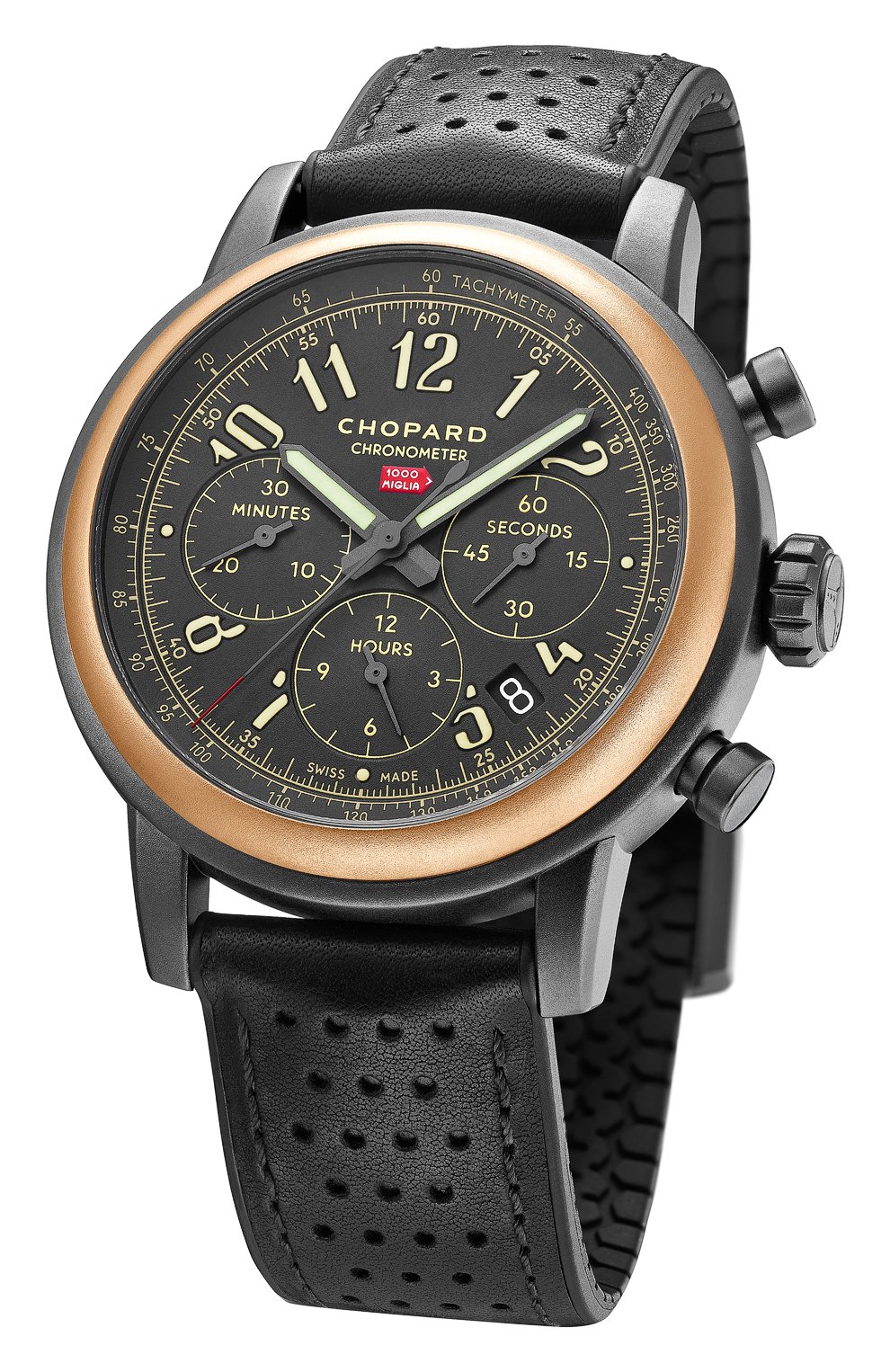 Часы mille miglia chronograph rose gold dlc coated steel CHOPARD, арт. 168589-6002, фото 2
