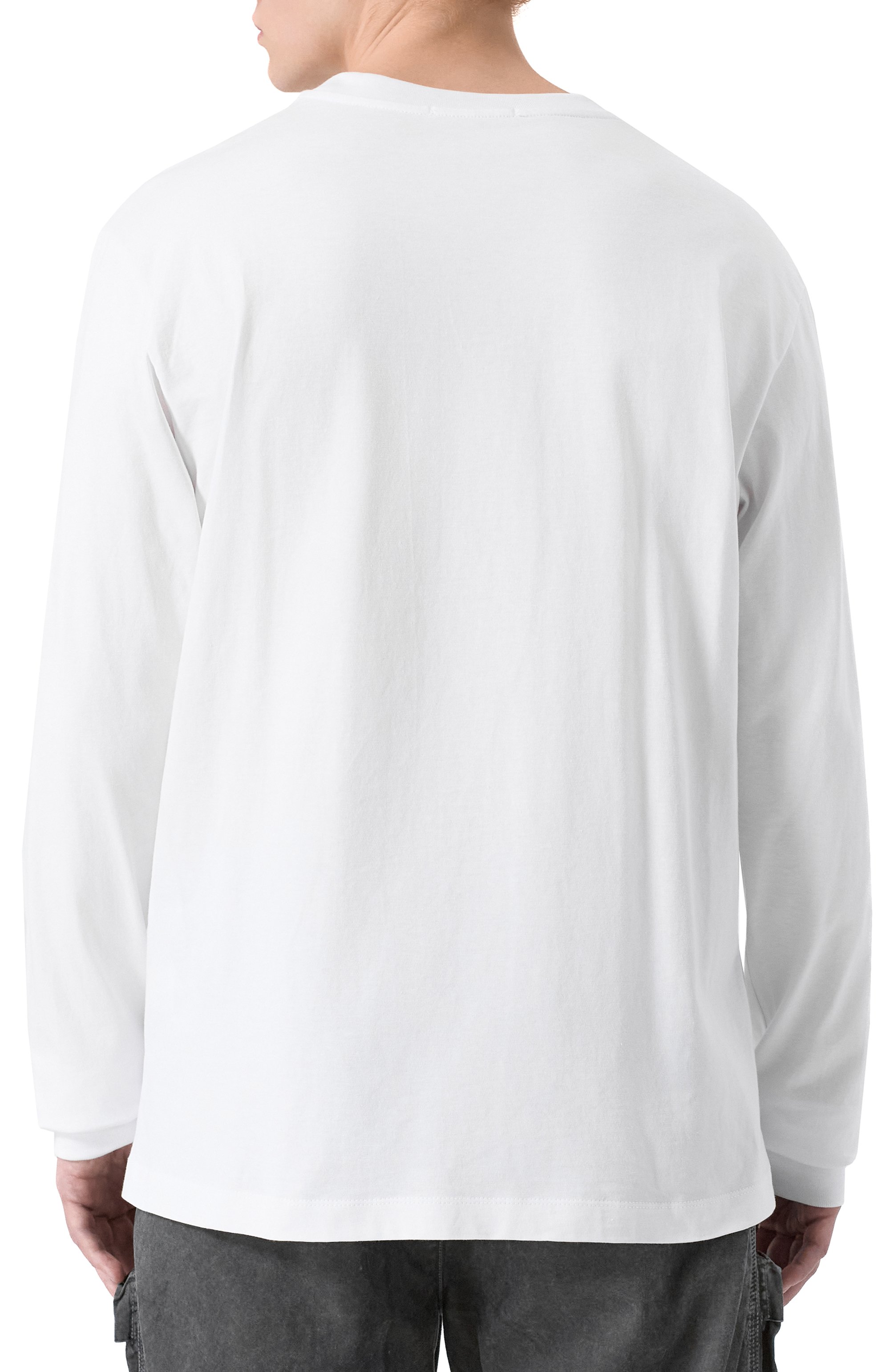 Хлопковый лонгслив HINNOMINATE, арт. HMABM01307, фото 4