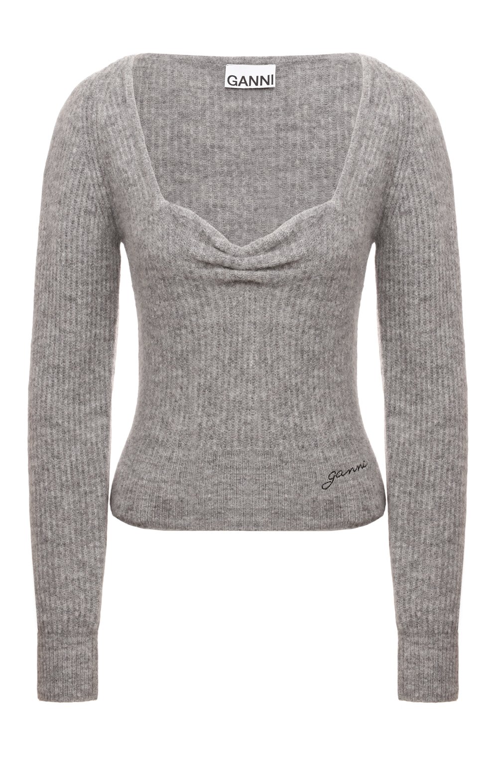 Шерстяной пуловер GANNI, арт. K2057, фото 1