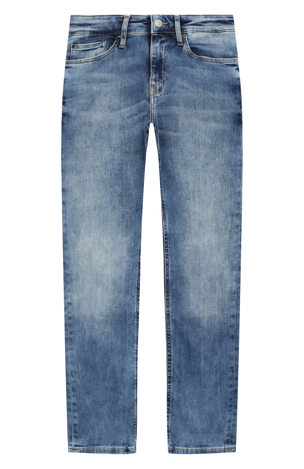 Джинсы с декоративными потертостями CALVIN KLEIN JEANS, арт. IB0IB00005, фото 1