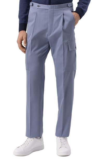 Хлопковые брюки-карго KITON, арт. UPN05K0647E04, фото 3