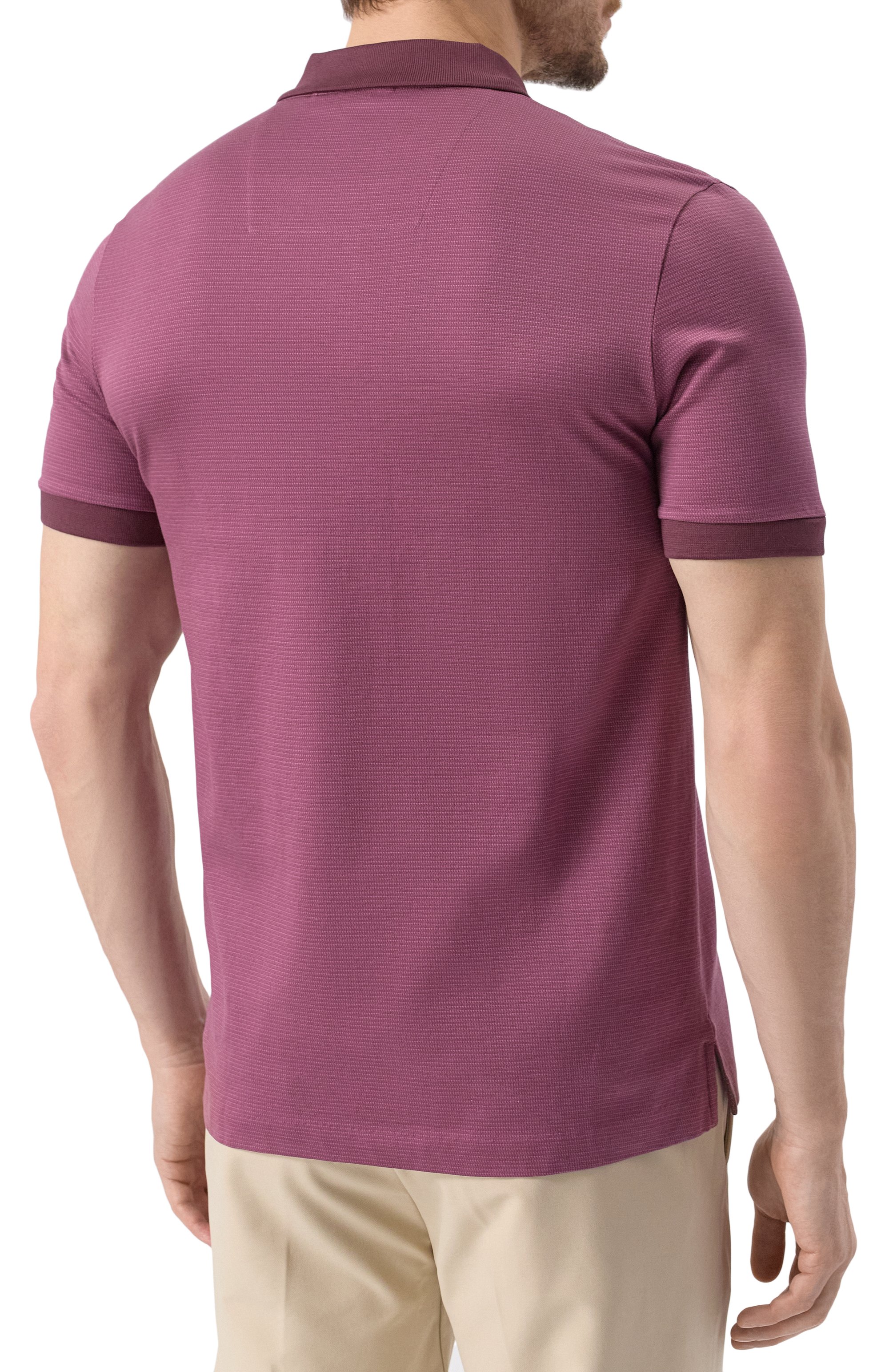 Хлопковое поло BOSS, арт. 50532246, фото 4