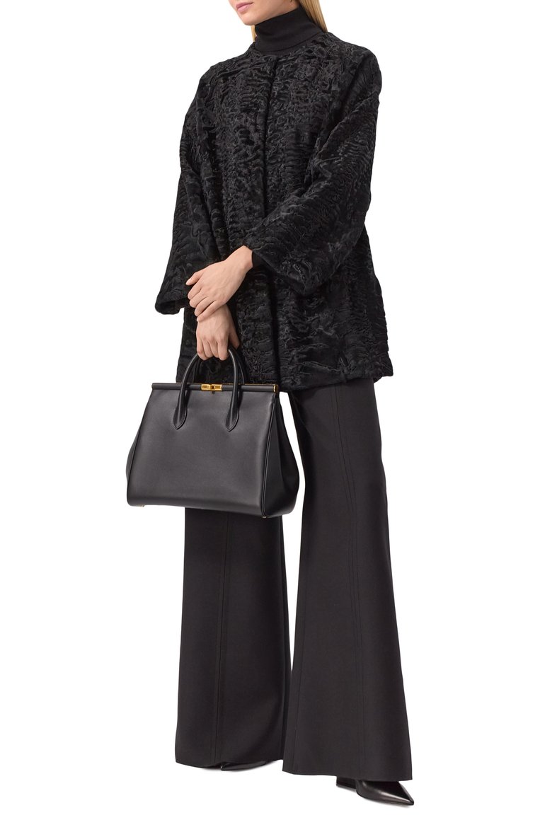 Женская сумка marlene day xl DOLCE & GABBANA черного цвета, арт. BB7763/A9S25 | Фото 7 (Размер: large; Материал: Натуральная кожа)