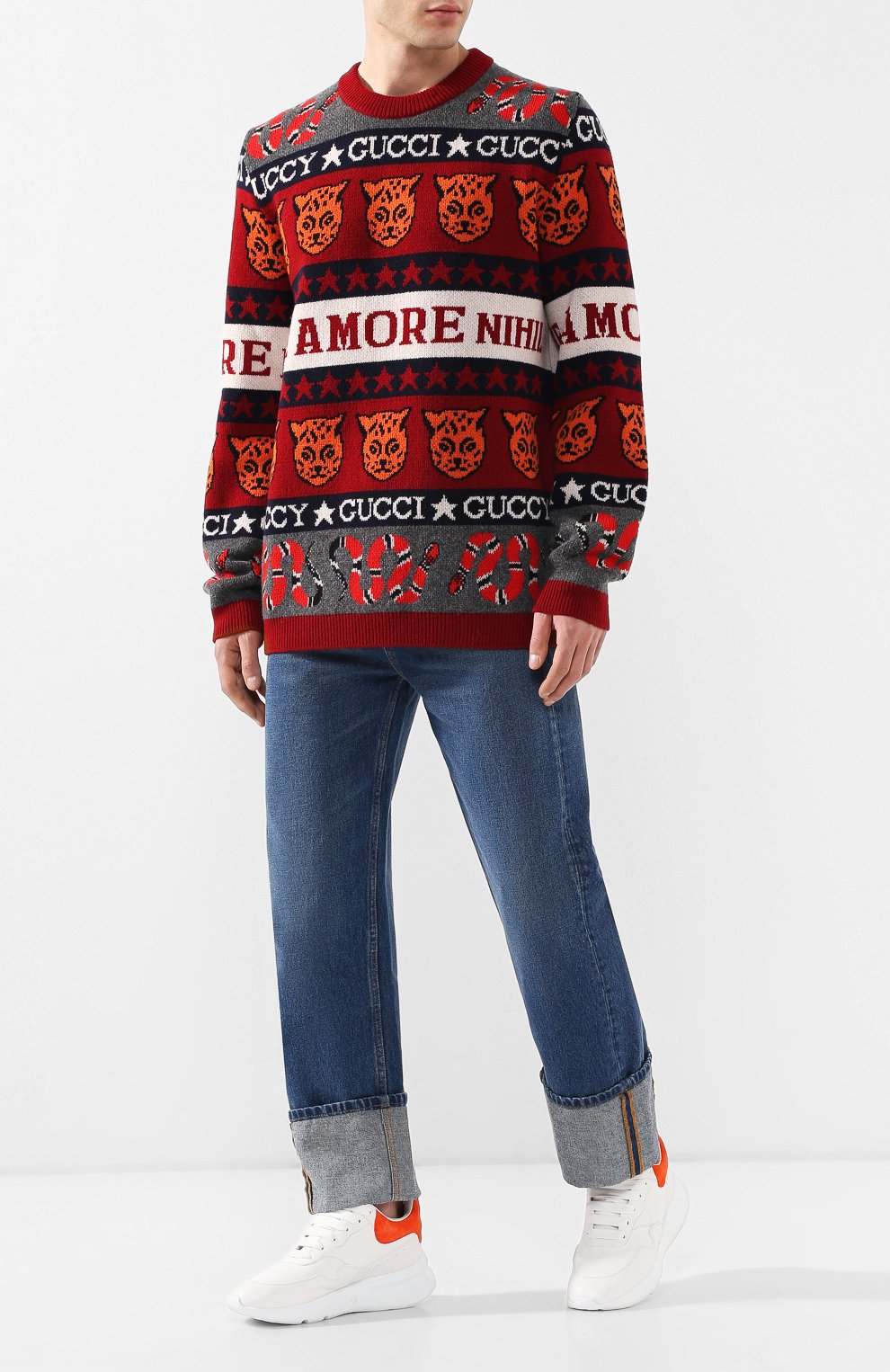 Шерстяной свитер GUCCI, арт. 545749/XKAD0, фото 2