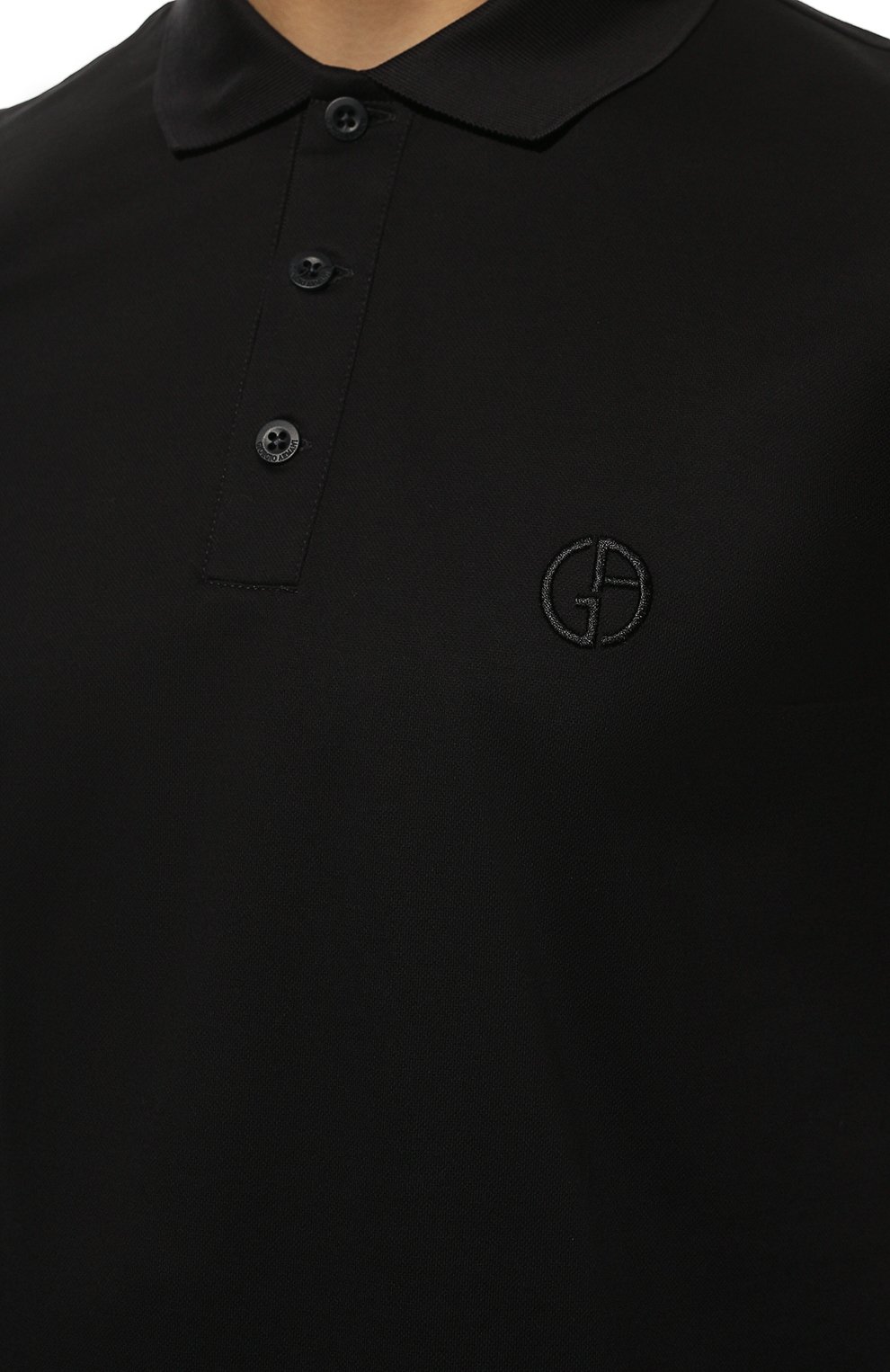 Хлопковое поло GIORGIO ARMANI, арт. 8NSF77/SJDVZ, фото 5