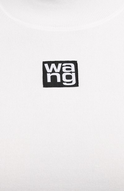 Водолазка ALEXANDERWANG.T белого цвета по цене 38950 руб., арт. 4KC2201012, фото 5 Водолазка ALEXANDERWANG.T, арт. 4KC2201012, фото 5