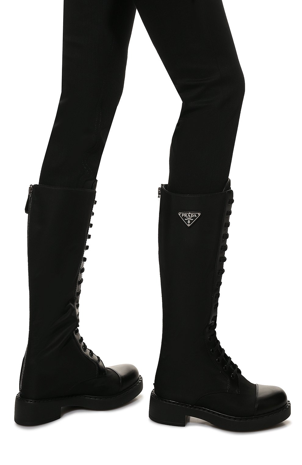 Комбинированные сапоги PRADA, арт. 1W906M-3LLB-F0002-D050, фото 3