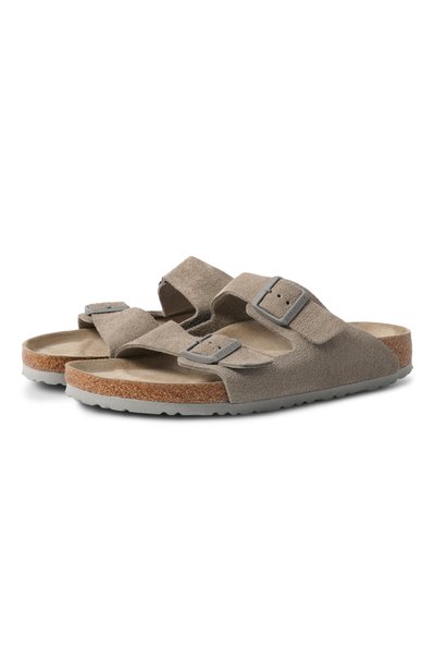 Мужские замшевые шлепанцы BIRKENSTOCK, арт. 1020557