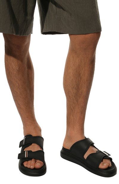 Резиновые шлепанцы ALEXANDER MCQUEEN, арт. 663563/W4Q51, фото 3