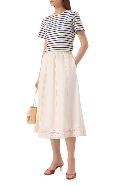 Льняная юбка WEEKEND MAX MARA, арт. WKDGERG0, фото 2