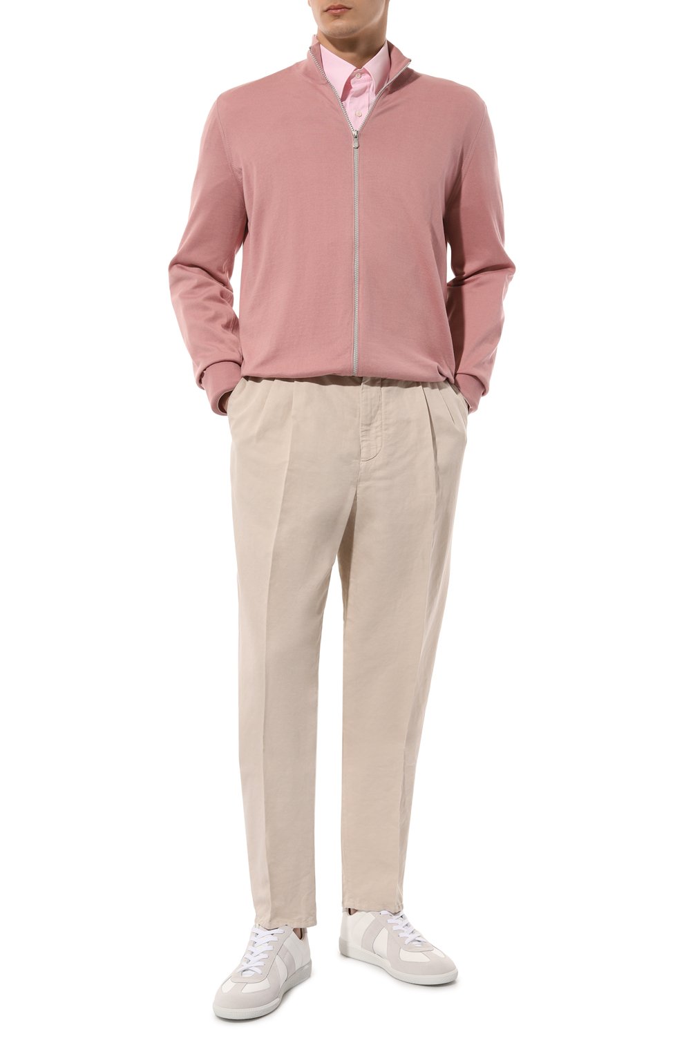 Брюки изо льна и хлопка BRUNELLO CUCINELLI, арт. M291DE1710, фото 2