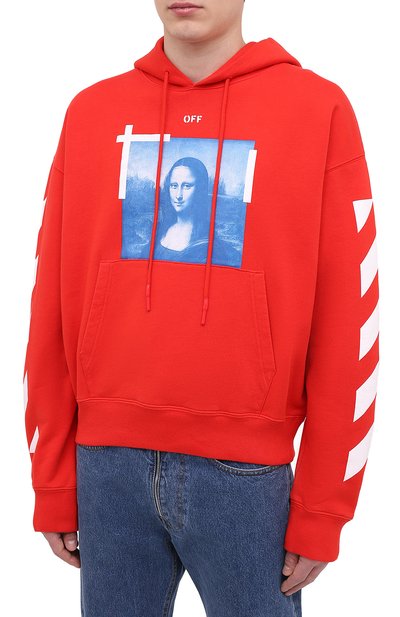 Хлопковое худи OFF-WHITE, арт. 0MBB037R21FLE001, фото 3