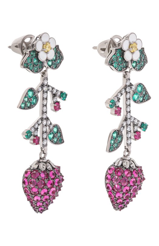 Серьги Queensbee 201402 Разноцветный  201402 Фото 3