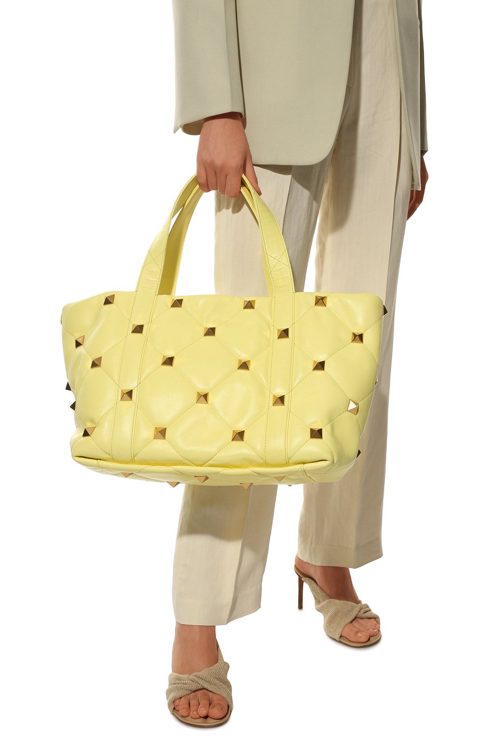 Сумка-тоут roman stud VALENTINO, арт. VW0B0I91/BSF, фото 2