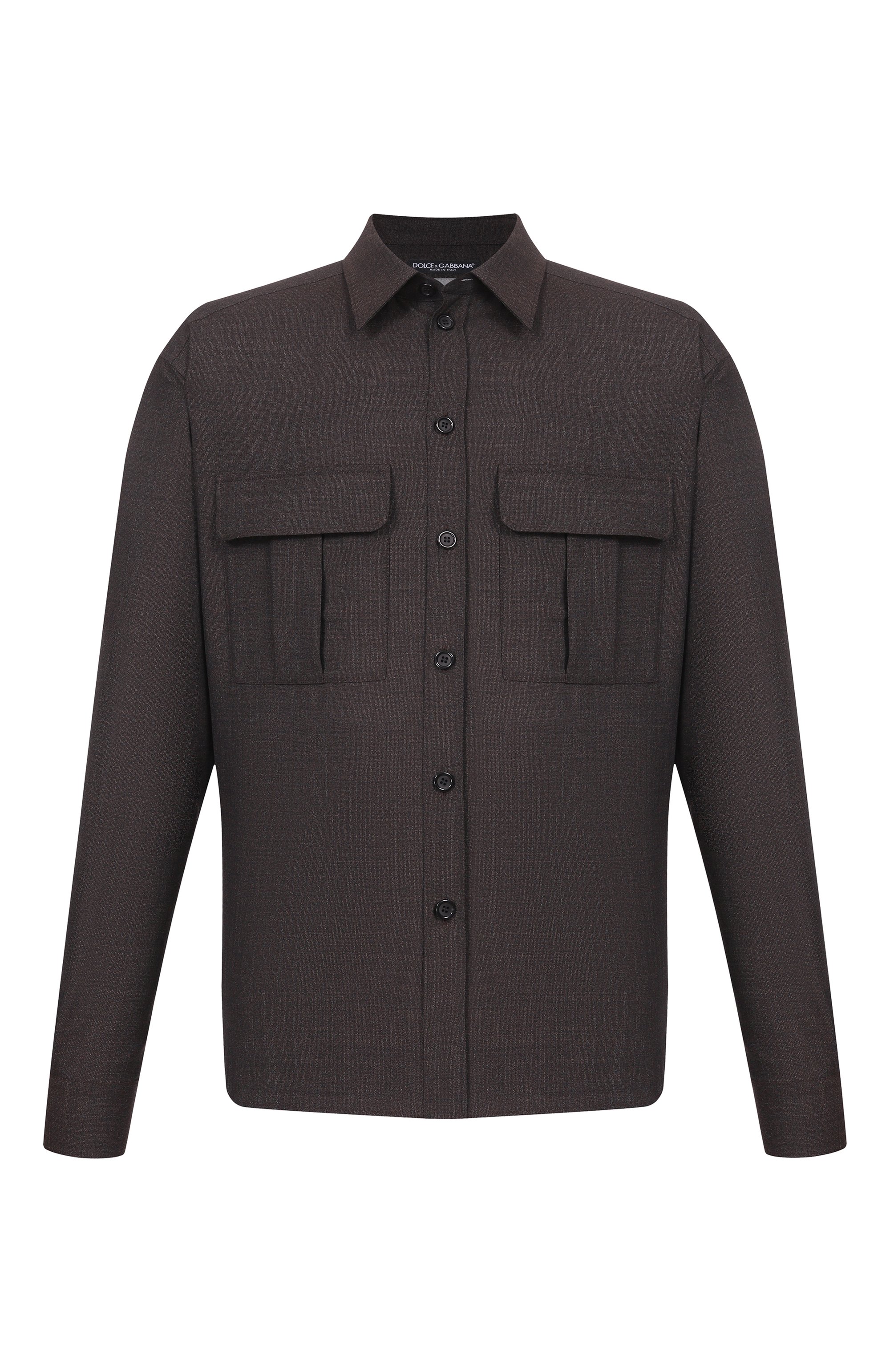 Шерстяная рубашка DOLCE & GABBANA, арт. G50J2T/HU2B0, фото 1