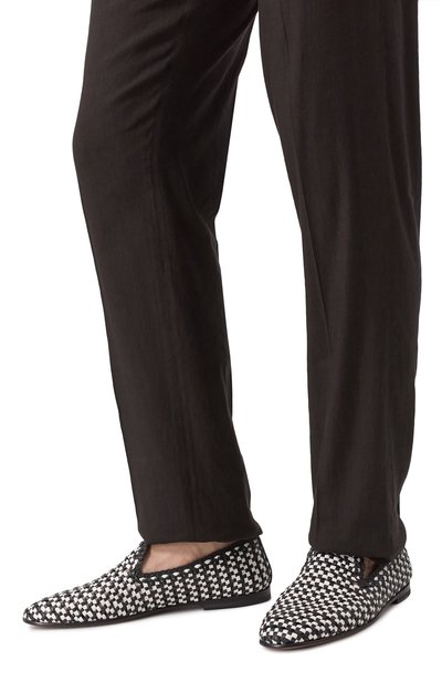 Кожаные лоферы DOLCE & GABBANA, арт. A50687/A9M51, фото 3