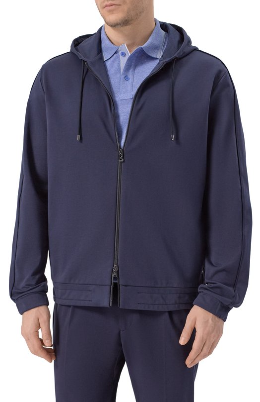 Хлопковая толстовка Bogner 88001908 Синий  88001908 Фото 3