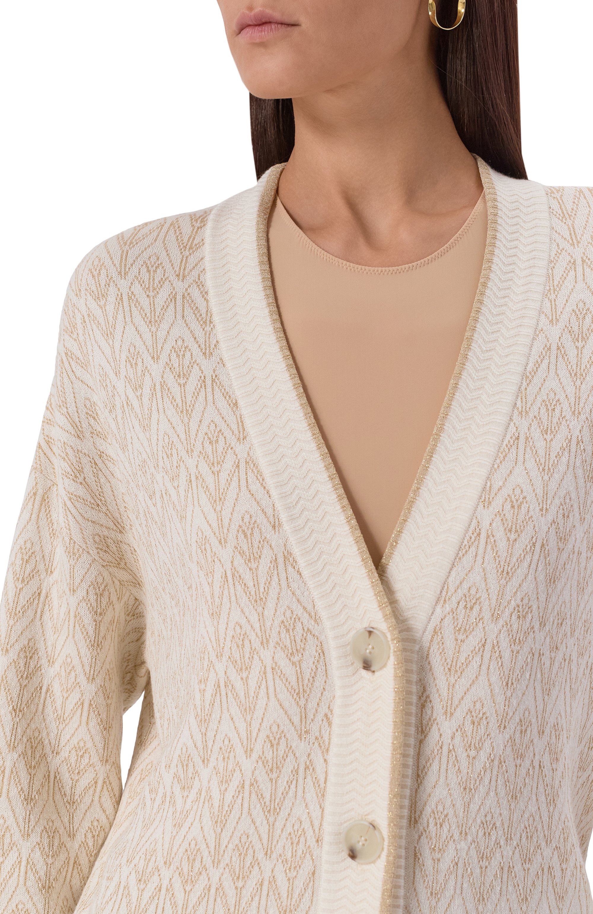 Кардиган из шелка и кашемира FREEAGE, арт. W26.CR106M.6039.101, фото 5