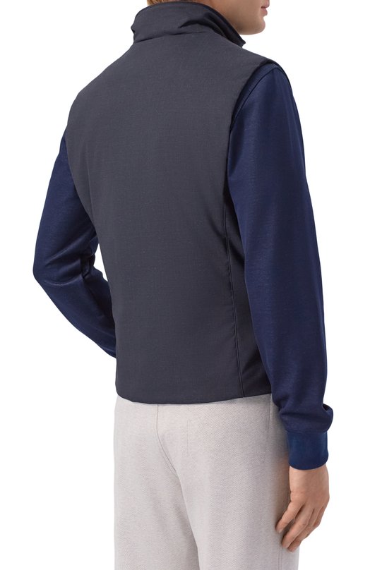 Шерстяной жилет Senio-BT Moorer SENI0/BT Синий  SENI0/BT Фото 4