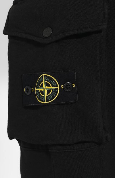 Хлопковые джоггеры STONE ISLAND, арт. 701565760, фото 5