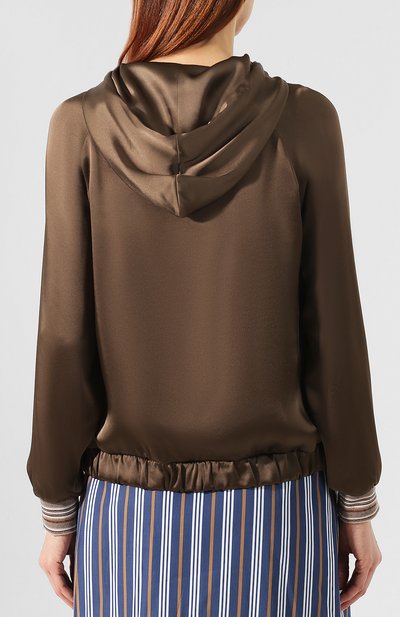 Бомбер с капюшоном BRUNELLO CUCINELLI, арт. M0H98DV506, фото 4