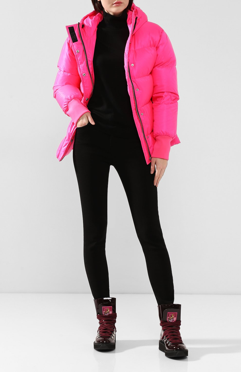 Кожаные ботинки KENZO, арт. F962BT303L82, фото 2