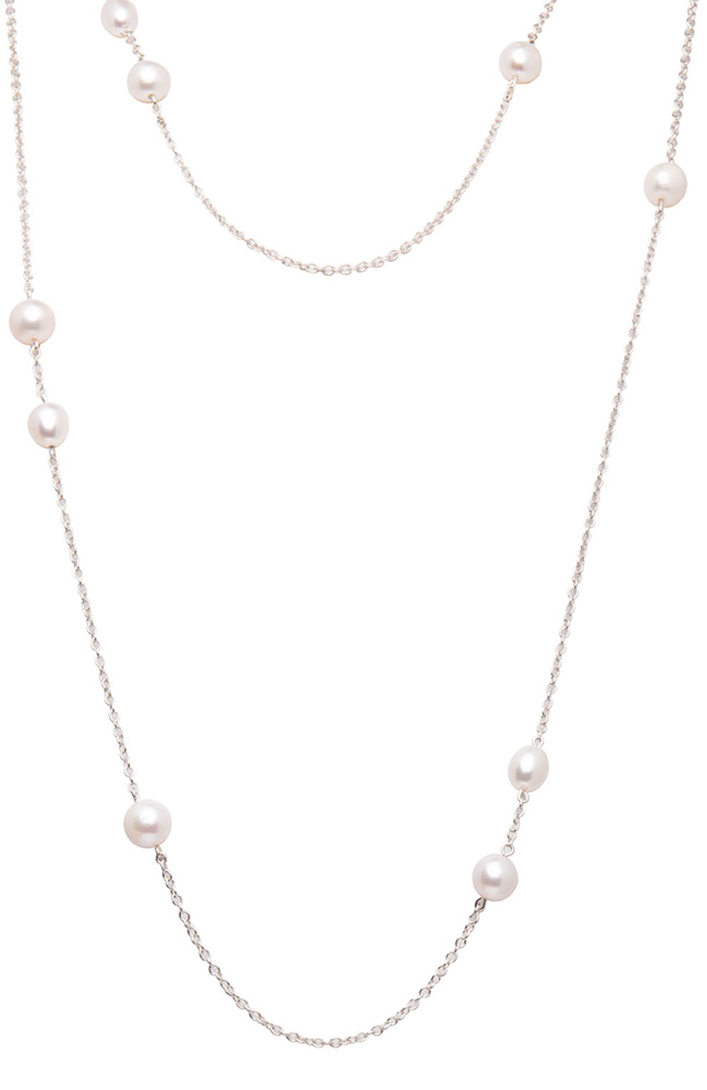 Колье MIMI бесцветного цвета по цене 83600 руб., арт. C23VNAF1-140, фото 1 Колье MIMI, арт. C23VNAF1-140, фото 1