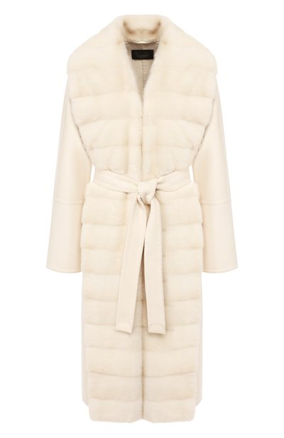 Пальто с меховой отделкой LORO PIANA, арт. FAI8798, фото 1