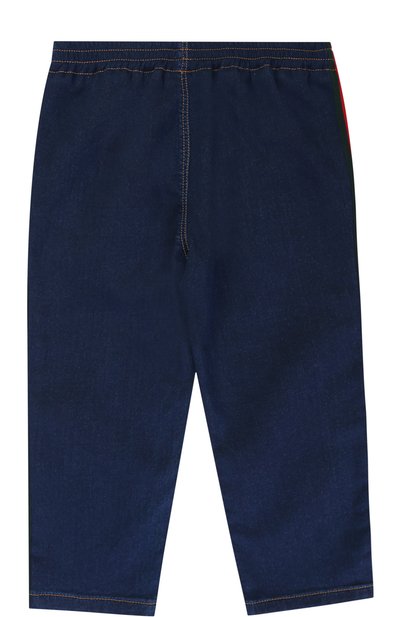 Джинсы с лампасами и эластичным поясом GUCCI, арт. 475428/X9A01, фото 2