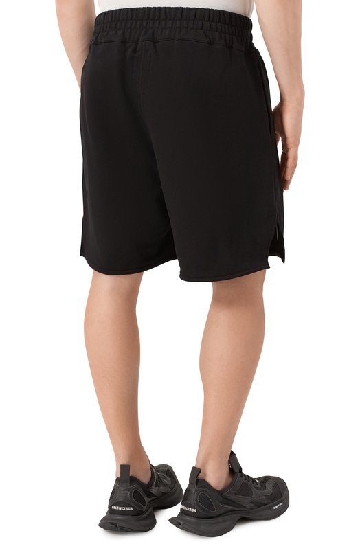 Хлопковые шорты Rick Owens CM01E1683/CHFE Чёрный  CM01E1683/CHFE Фото 4