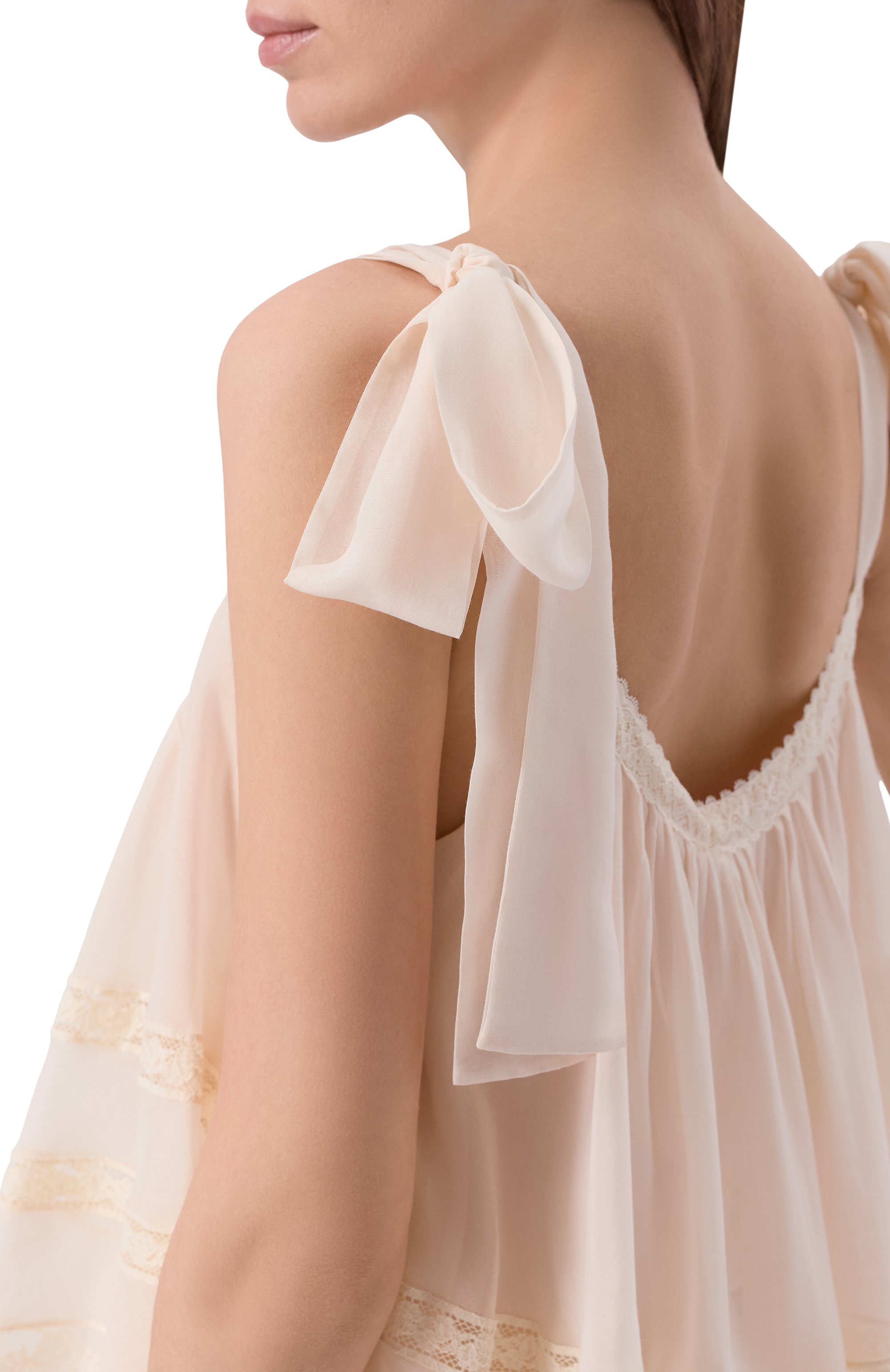 Топ из хлопка и шелка ZIMMERMANN, арт. 5582TRS261, фото 5