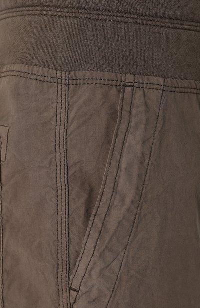 Хлопковые шорты JAMES PERSE хаки цвета по цене 28400 руб., арт. WPR4248, фото 5 Хлопковые шорты JAMES PERSE, арт. WPR4248, фото 5