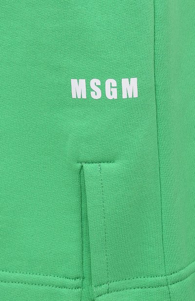 Хлопковые шорты MSGM, арт. 3041MDB60 217299, фото 5
