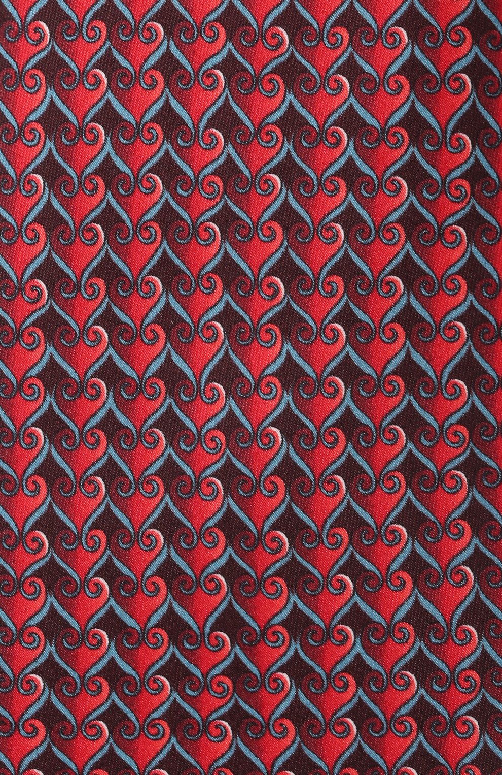 Шелковый галстук LANVIN красного цвета по цене 11150 руб., арт. 3524/TIE, фото 4 Шелковый галстук LANVIN, арт. 3524/TIE, фото 4