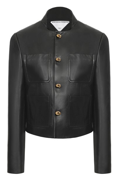 Женская кожаный жакет BOTTEGA VENETA, арт. 843999/V5BX0