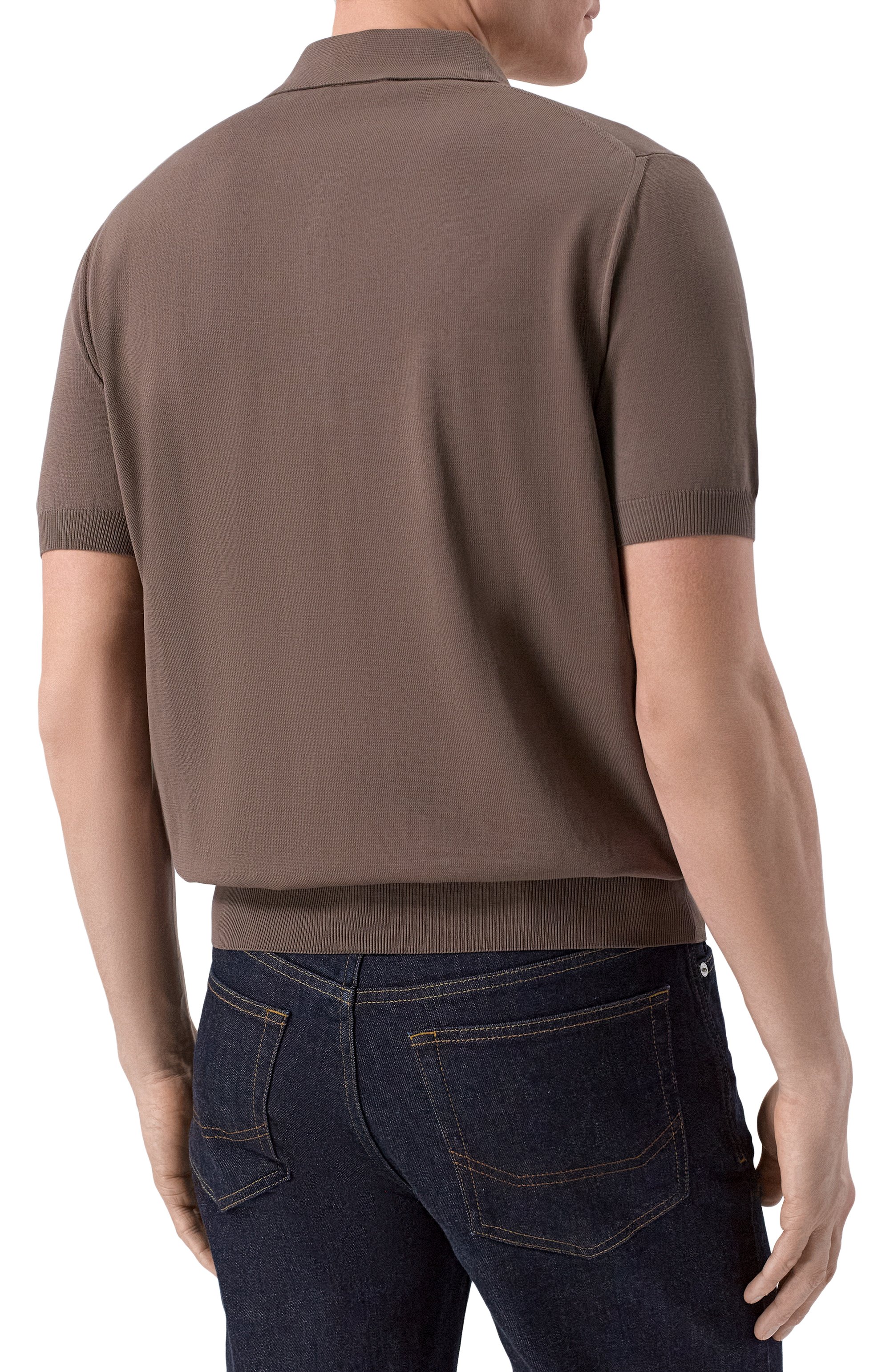 Хлопковое поло CANALI, арт. C0454/MK02459, фото 4