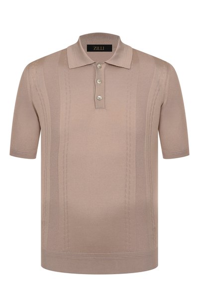 Мужская шелковое поло ZILLI, арт. KBP002M0640VCHP00