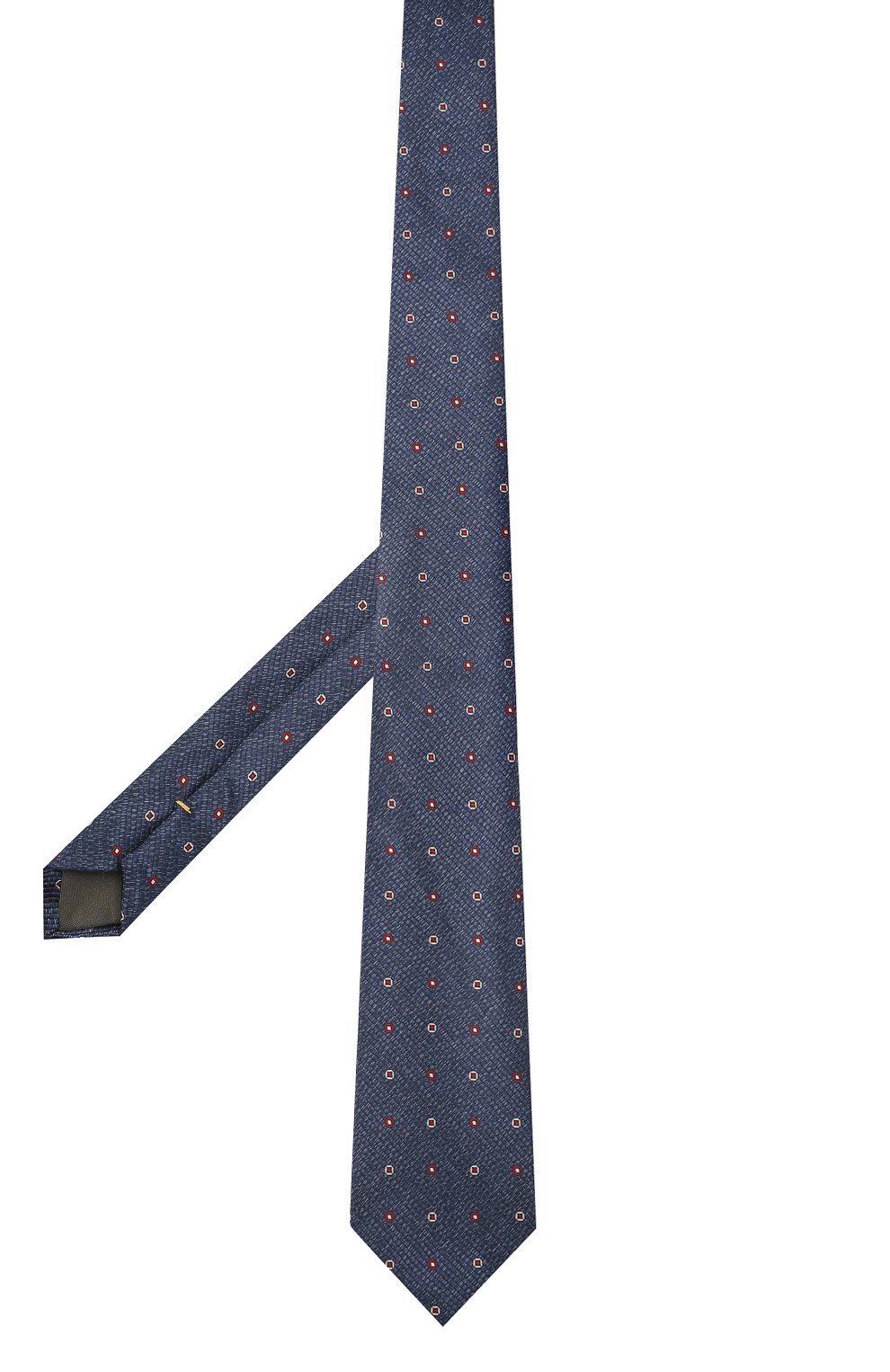 Шелковый галстук CANALI синего цвета по цене 12700 руб., арт. 18/HJ03297, фото 2 Шелковый галстук CANALI, арт. 18/HJ03297, фото 2