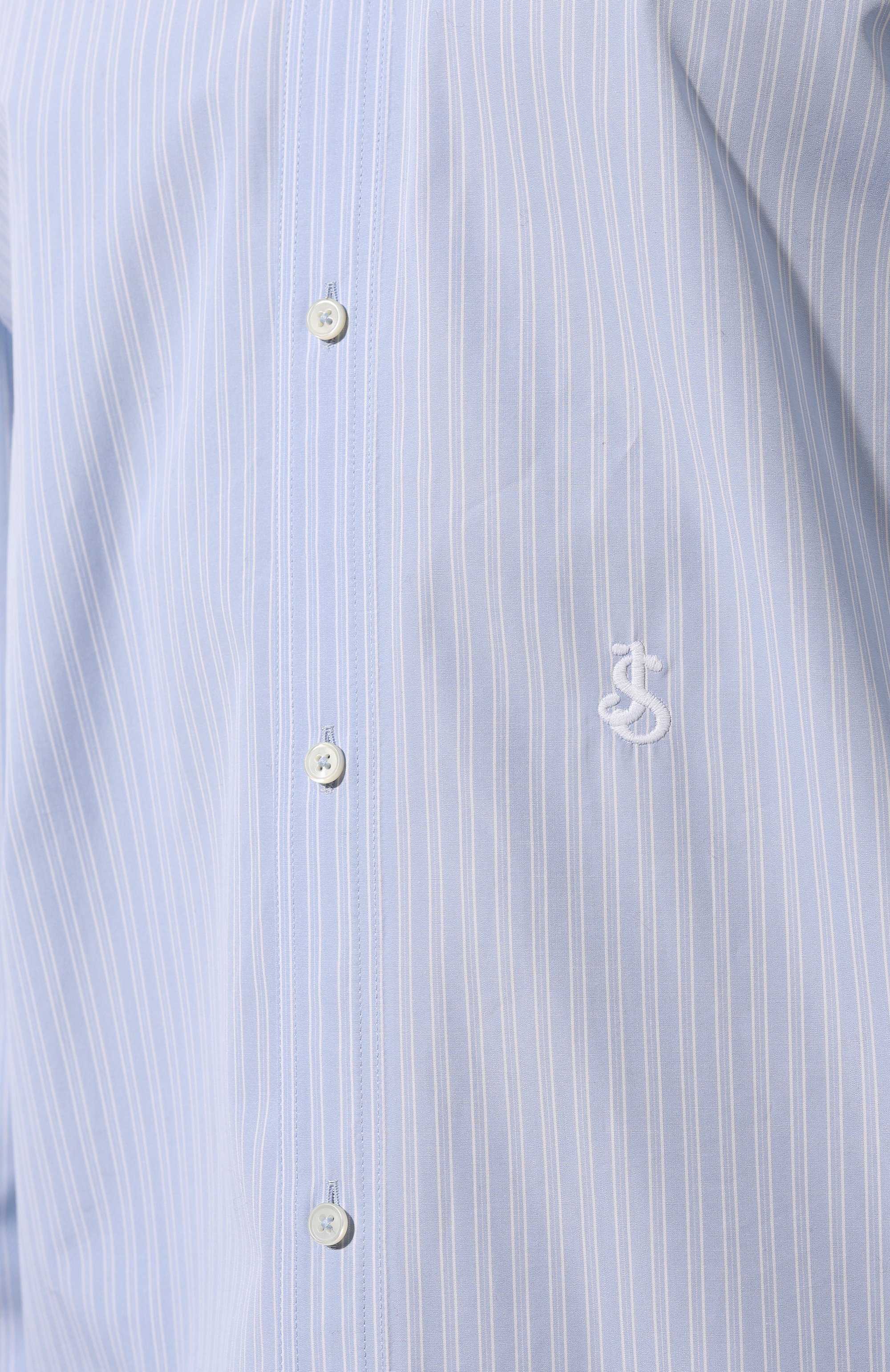 Хлопковая рубашка JIL SANDER, арт. J24DL0105/J45177, фото 5