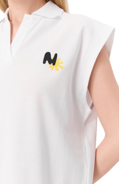 Хлопковое платье MSGM, арт. 3841MDA78/257137, фото 5