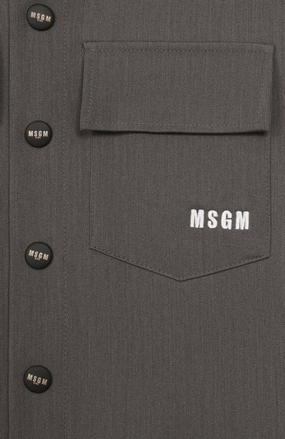 Рубашка MSGM KIDS, арт. F6MSJBSI299, фото 3