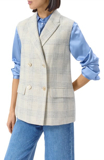 Твидовый жилет AGNONA, арт. TX0807/Q3001, фото 3