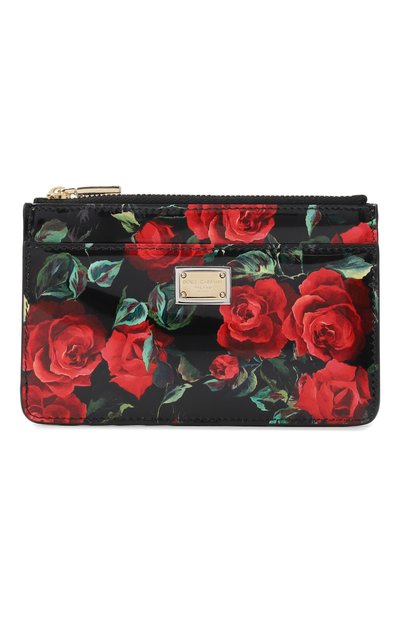 Женский кожаный футляр для кредитных карт DOLCE & GABBANA, арт. BI1261/A6023