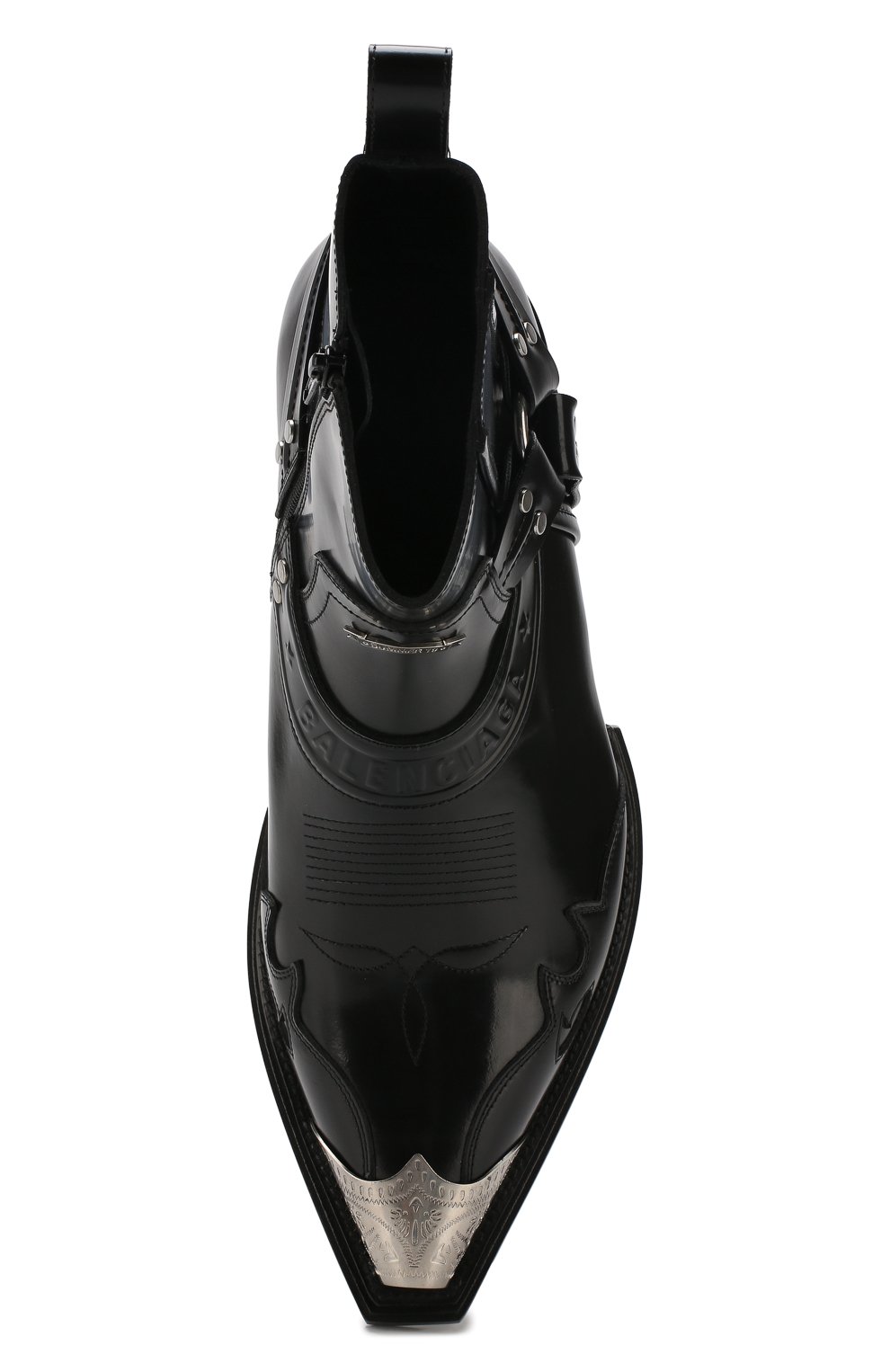 Кожаные казаки BALENCIAGA, арт. 562603/WA8E0, фото 5