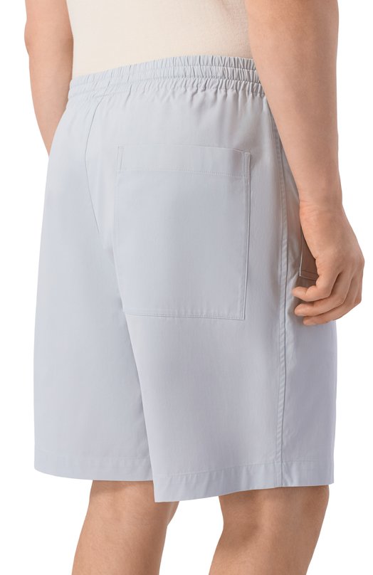 Хлопковые шорты 12 STOREEZ 137234 Голубой  137234 Фото 4