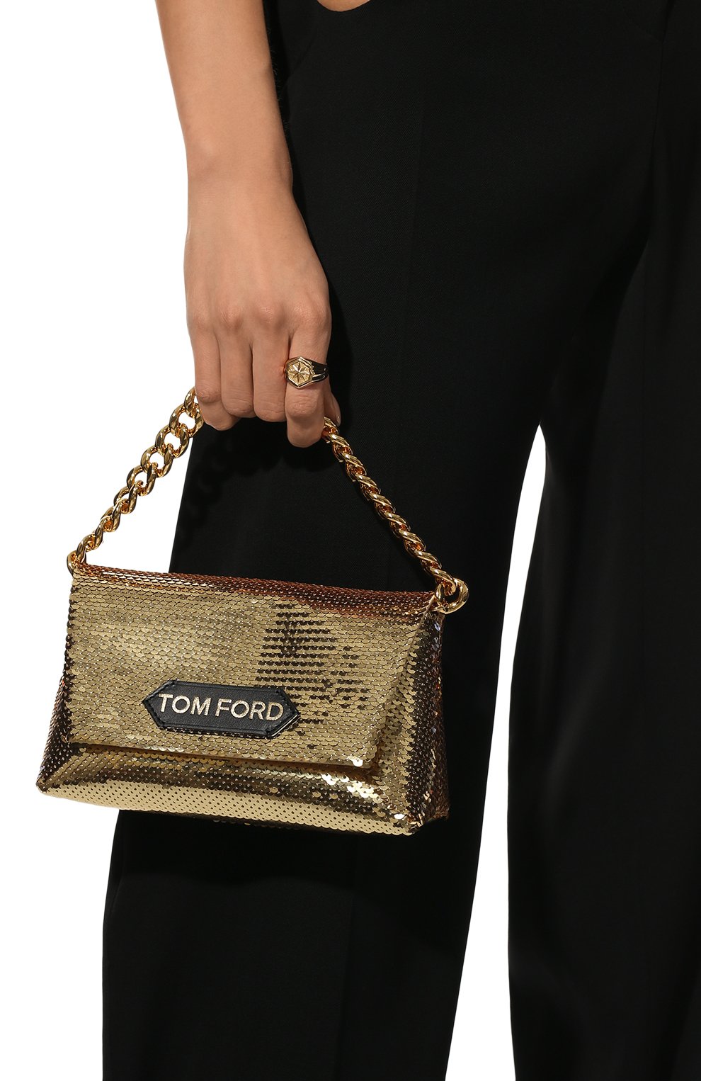 Сумка label mini TOM FORD, арт. L1487T-ISA026, фото 7