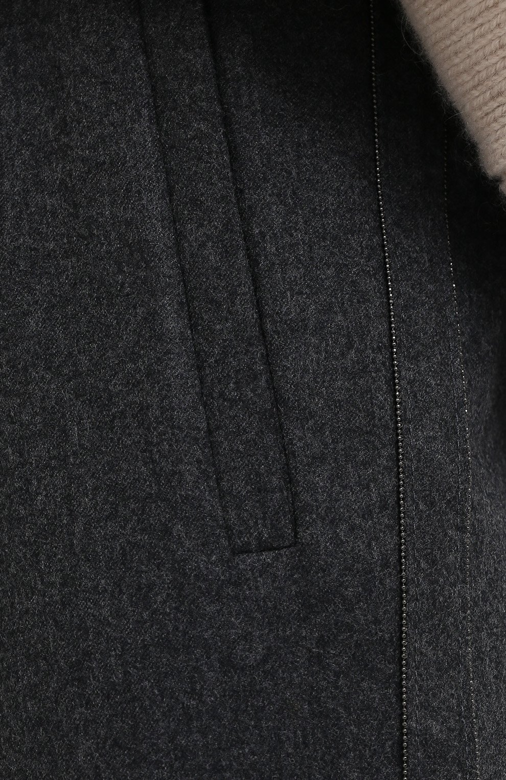 Шерстяные брюки BRUNELLO CUCINELLI, арт. ME226P7041, фото 5